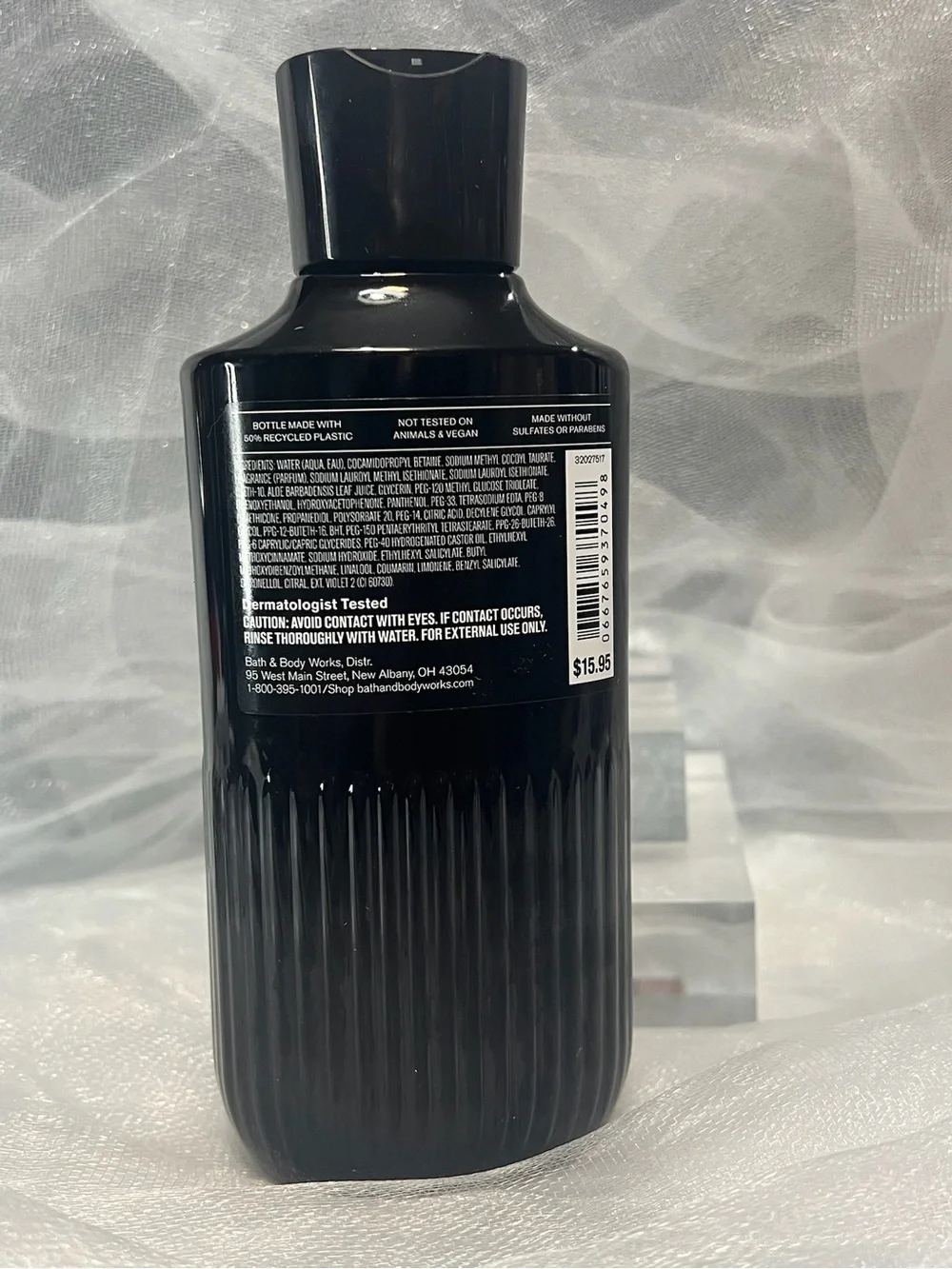 2-Piece Bath & Body Works Noir Set - Body Wash & Hydrating Cream NWT (FL1084)